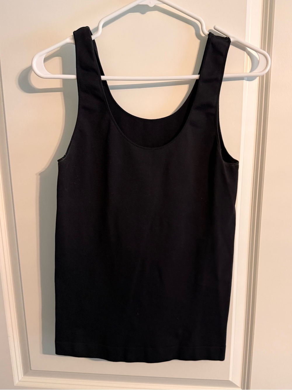 Shimera Black Scoop Neck Tank Top for Women